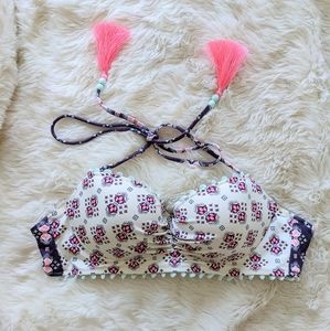 Victoria's Secret Boho Bikini Top NWOT